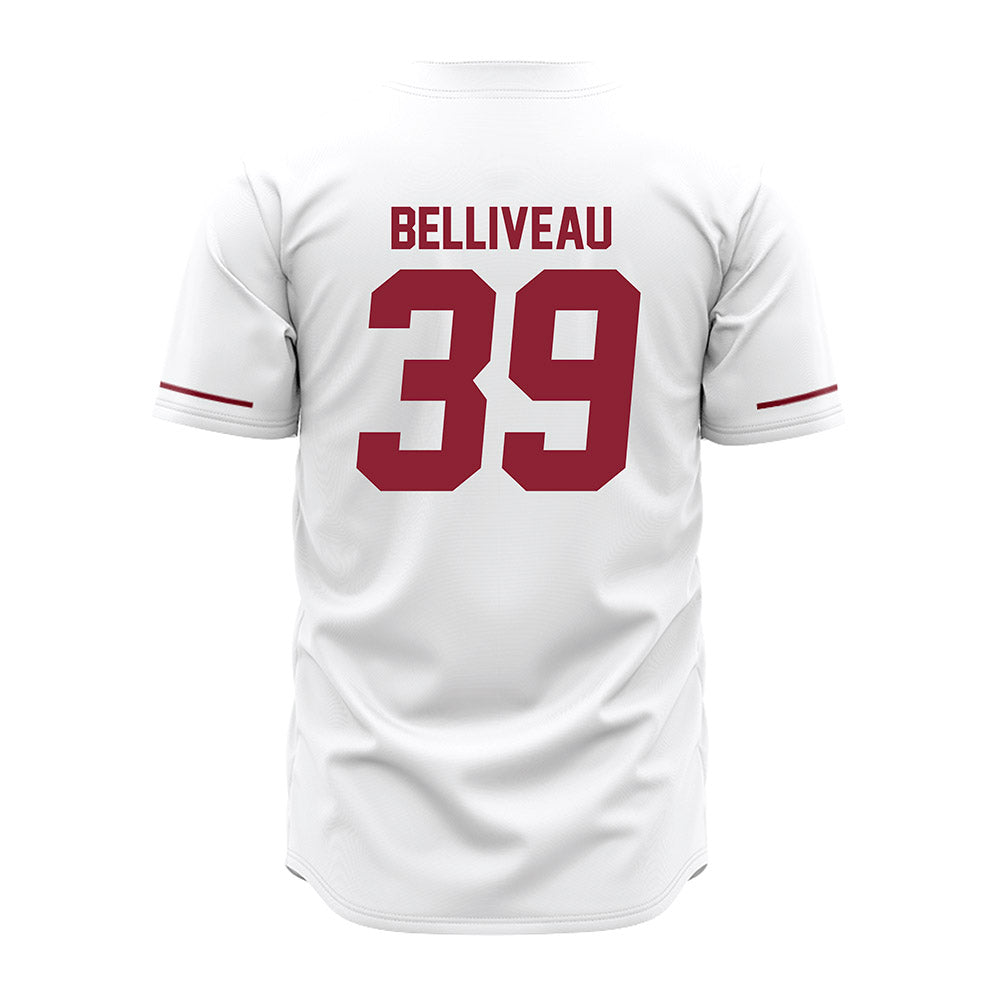 UMass - NCAA Baseball : Samuel Belliveau - White Jersey