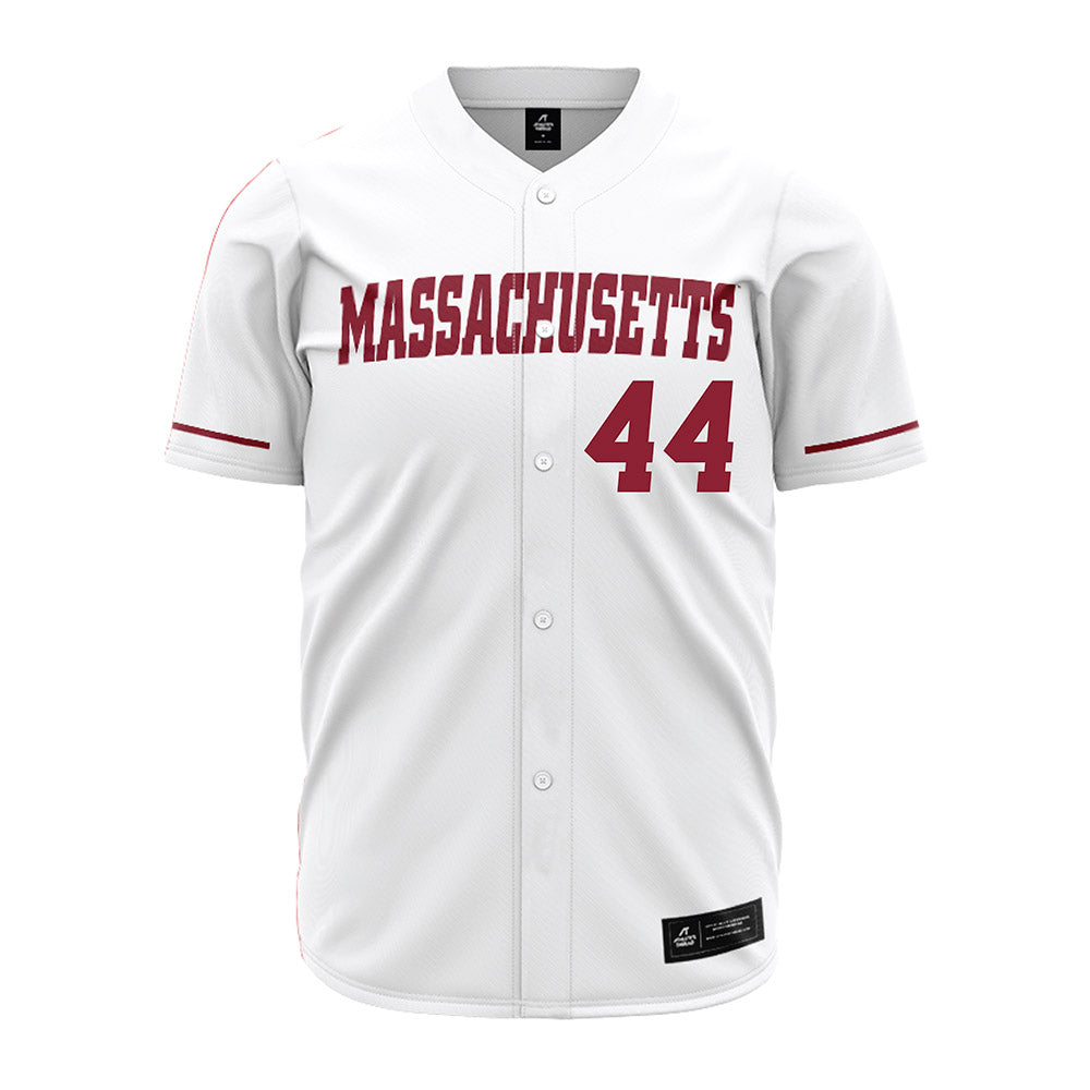 UMass - NCAA Baseball : Justin Morris - White Jersey