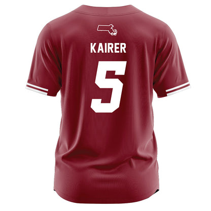 UMass - NCAA Softball : Riley Kairer - Burgundy Softball Jersey