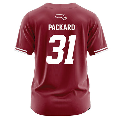 UMass - NCAA Softball : Olivia Packard - Burgundy Softball Jersey