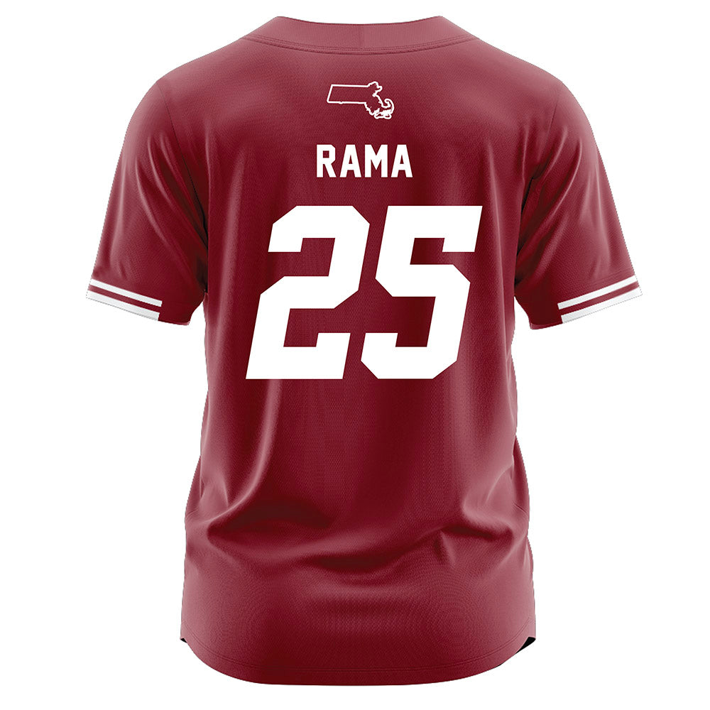 UMass - NCAA Softball : Angie Rama - Burgundy Softball Jersey