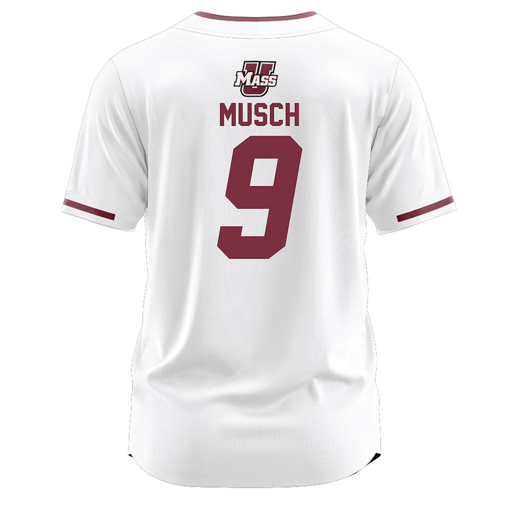 UMass - NCAA Softball : Brooke Musch - White Jersey