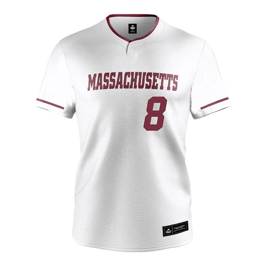 UMass - NCAA Softball : Lydia Castro - White Softball Jersey