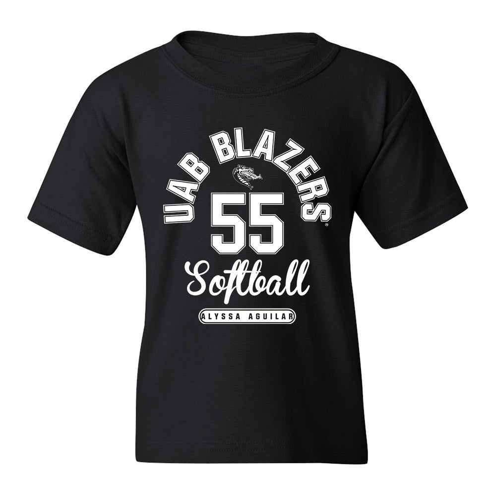 UAB - NCAA Softball : Alyssa Aguilar - Youth T-Shirt