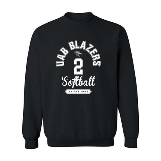 UAB - NCAA Softball : Jaycee Holt - Classic Fashion Shersey Crewneck Sweatshirt-0