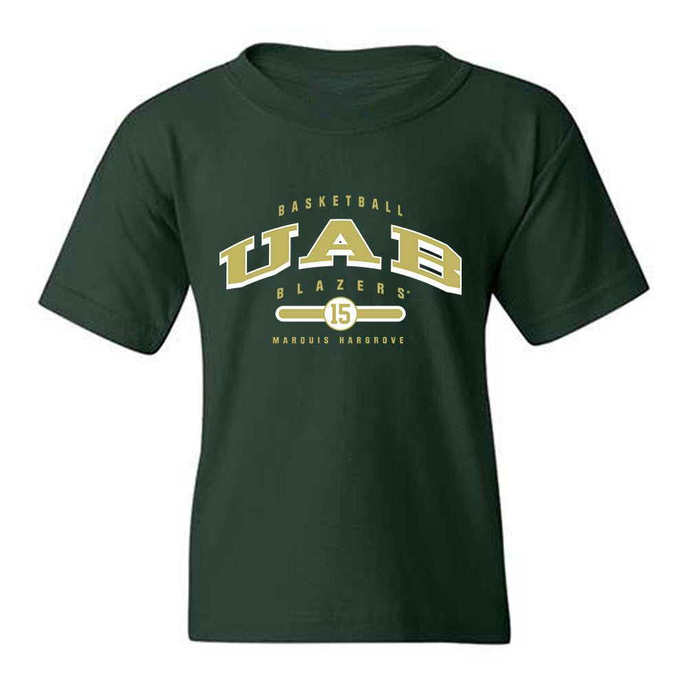 UAB - NCAA Men's Basketball : Marquis Hargrove - Classic Fashion Shersey Youth T-Shirt-0