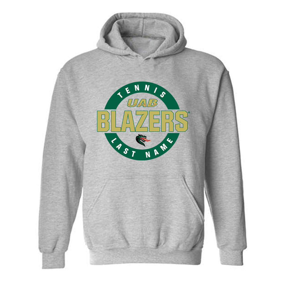 UAB - NCAA Women's Tennis : Enya Ratkic - Classic Fashion Shersey Hooded Sweatshirt-0