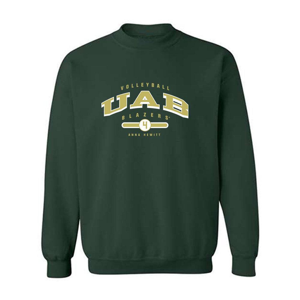 UAB - NCAA Women's Volleyball : Anna Hewitt - Crewneck Sweatshirt