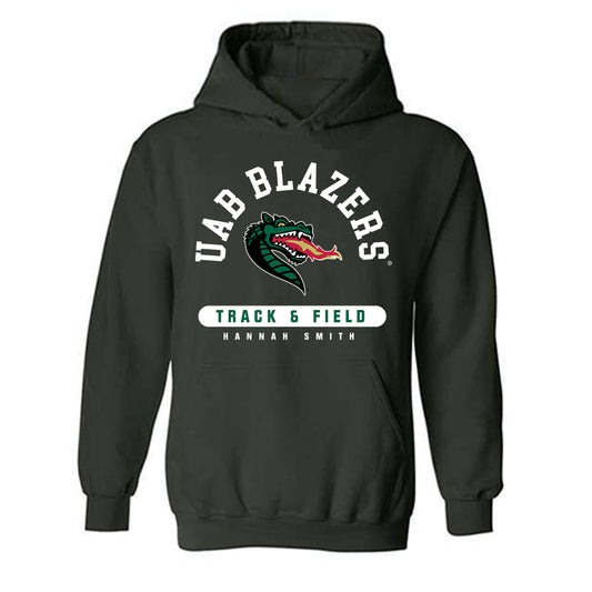 UAB - NCAA Women's Track & Field : Hannah Smith - Classic Fashion Shersey Hooded Sweatshirt-0