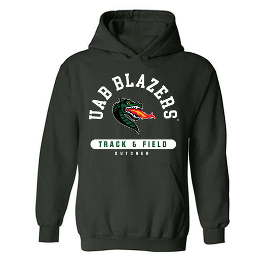 UAB - NCAA Women's Track & Field : Brenna Dutcher - Classic Fashion Shersey Hooded Sweatshirt-0