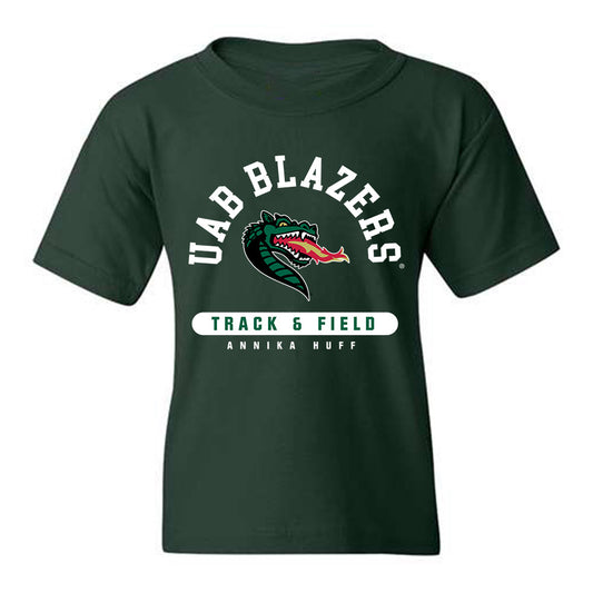 UAB - NCAA Women's Track & Field : Annika Huff - Classic Fashion Shersey Youth T-Shirt