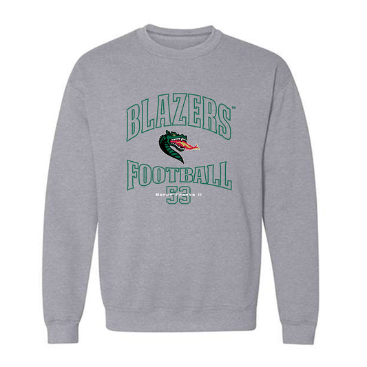 UAB - NCAA Football : Baron Franks II - Crewneck Sweatshirt