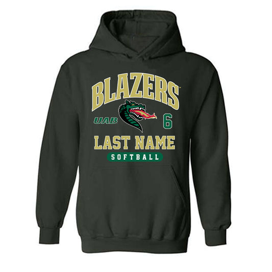 UAB - NCAA Softball : Auburn Dupree - Classic Fashion Shersey Hooded Sweatshirt