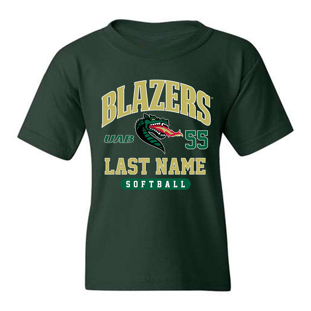 UAB - NCAA Softball : Alyssa Aguilar - Youth T-Shirt