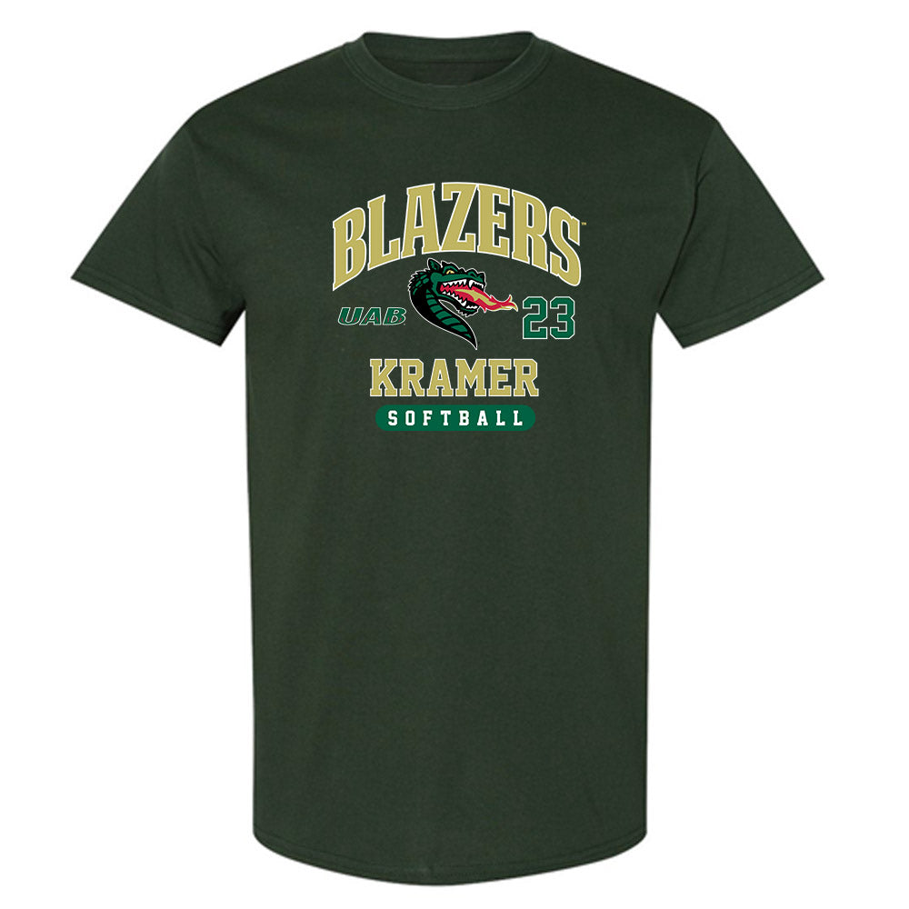 UAB - NCAA Softball : Ashtrid Kramer - Classic Fashion Shersey T-Shirt-0
