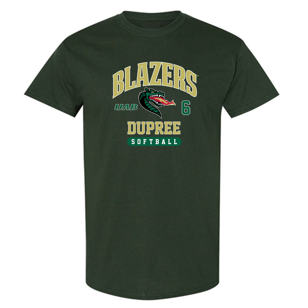 UAB - NCAA Softball : Auburn Dupree - Classic Fashion Shersey T-Shirt-0