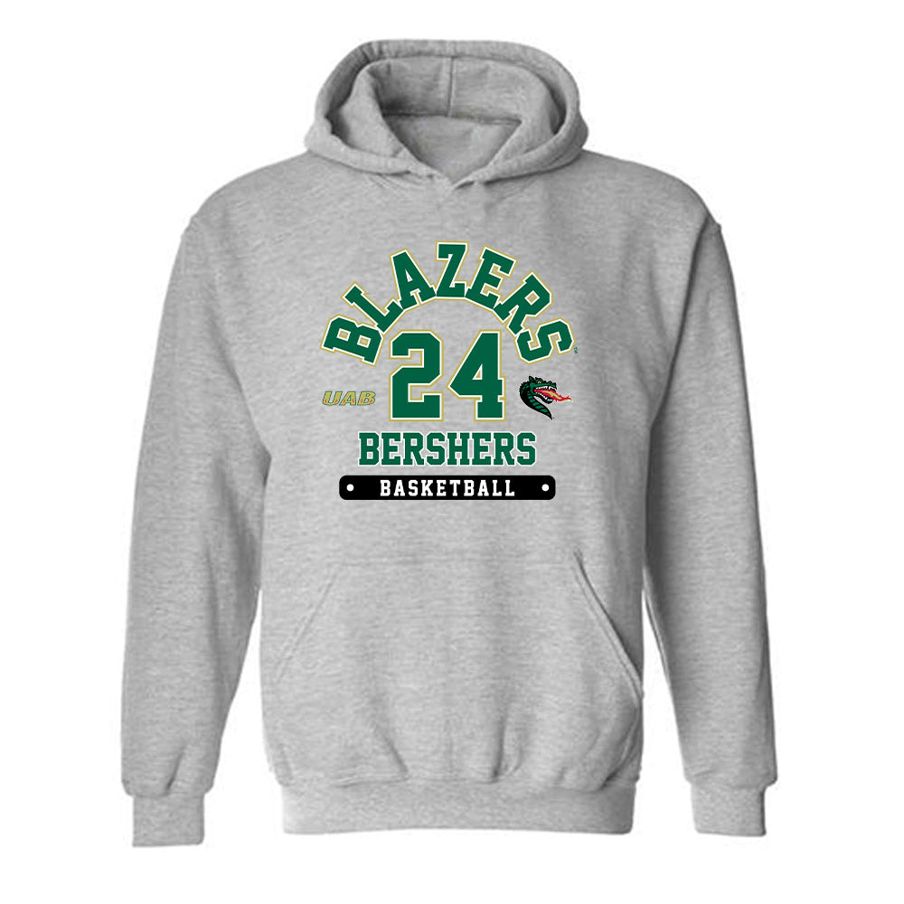 UAB - NCAA Women's Basketball : Tracey Bershers - Classic Fashion Shersey Hooded Sweatshirt-0