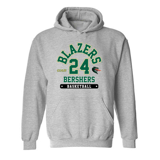 UAB - NCAA Women's Basketball : Tracey Bershers - Classic Fashion Shersey Hooded Sweatshirt-0