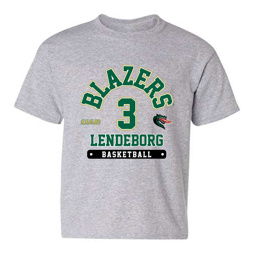 UAB - NCAA Men's Basketball : Yaxel Lendeborg - Classic Fashion Shersey Youth T-Shirt-0