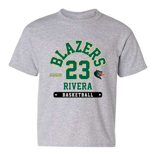 UAB - NCAA Men's Basketball : Daniel Rivera - Classic Fashion Shersey Youth T-Shirt-0