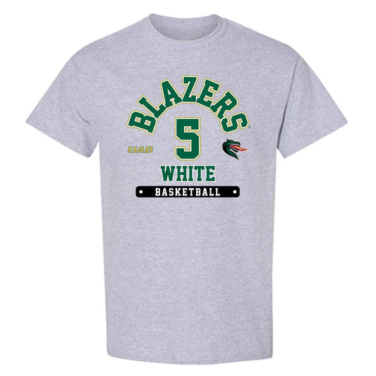 UAB - NCAA Men's Basketball : James White - Classic Fashion Shersey T-Shirt-0