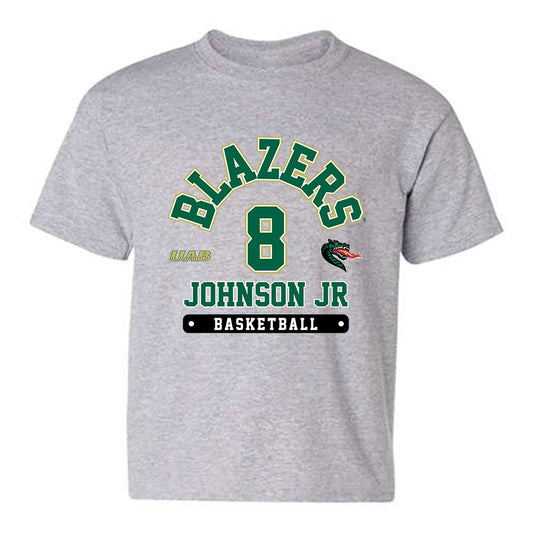 UAB - NCAA Men's Basketball : Efrem Johnson Jr - Classic Fashion Shersey Youth T-Shirt-0