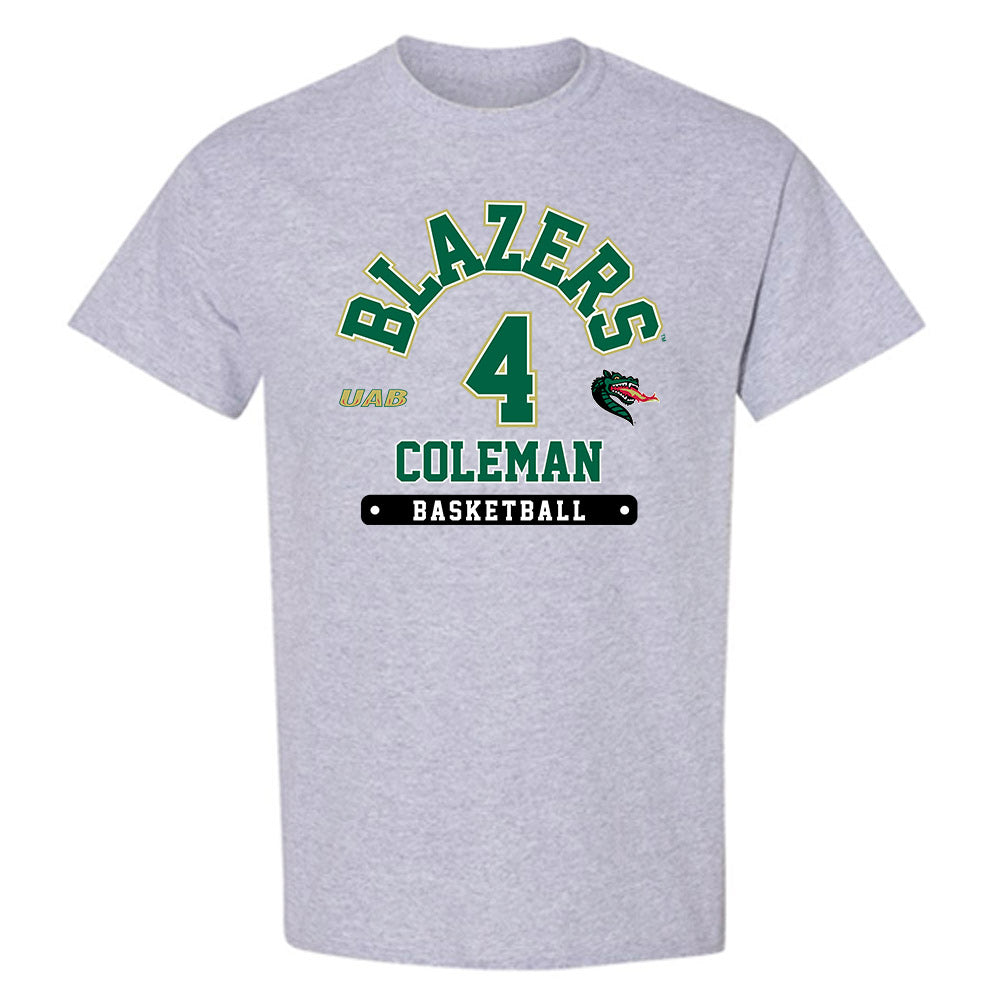 UAB - NCAA Men's Basketball : Christian Coleman - Classic Fashion Shersey T-Shirt-0