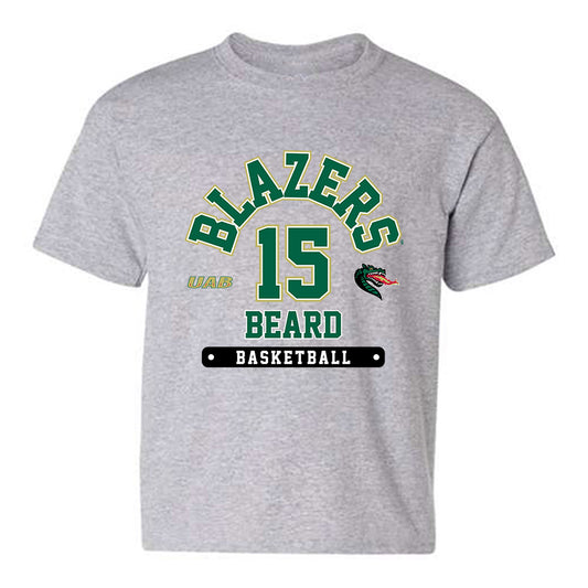 UAB - NCAA Men's Basketball : Chance Beard - Classic Fashion Shersey Youth T-Shirt-0