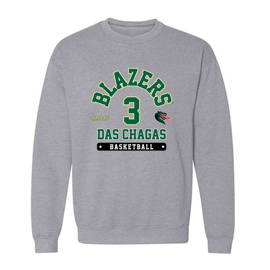 UAB - NCAA Men's Basketball : Joao Das Chagas - Classic Fashion Shersey Crewneck Sweatshirt-0