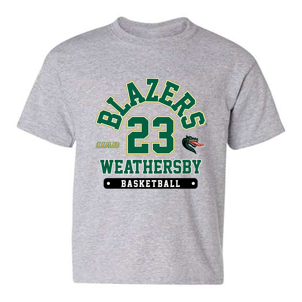 UAB - NCAA Women's Basketball : Jade Weathersby - Classic Fashion Shersey Youth T-Shirt-0