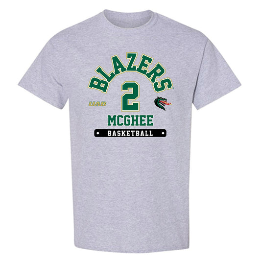 UAB - NCAA Men's Basketball : JaBorri McGhee - Classic Fashion Shersey T-Shirt-0