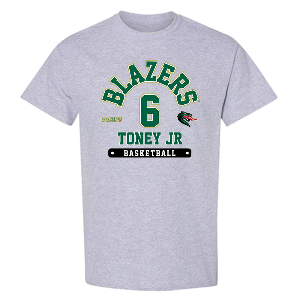 UAB - NCAA Men's Basketball : Tony Toney Jr - Classic Fashion Shersey T-Shirt-0