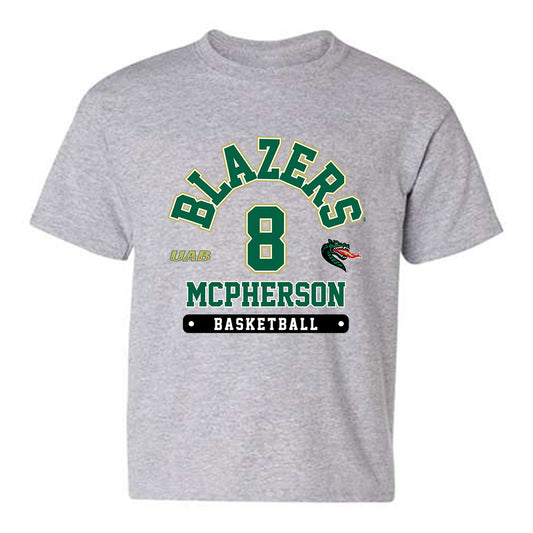 UAB - NCAA Men's Basketball : Quaran McPherson - Classic Fashion Shersey Youth T-Shirt-0