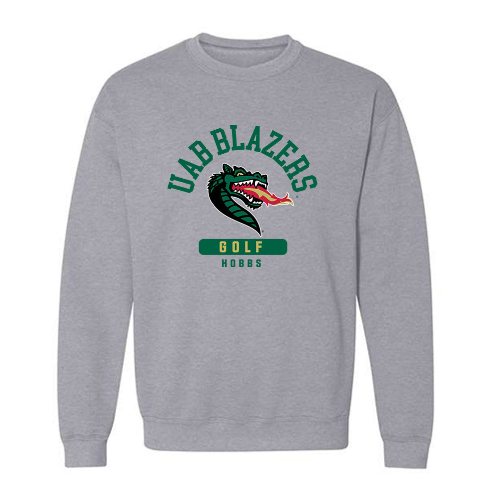 UAB - NCAA Women's Golf : Zoe Hobbs - Classic Fashion Shersey Crewneck Sweatshirt