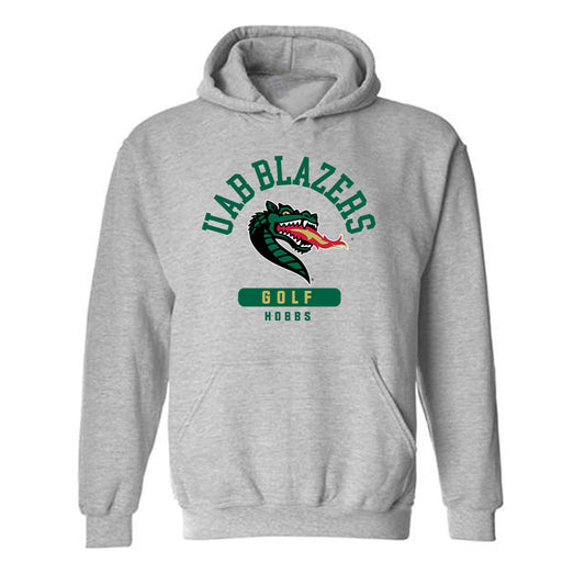 UAB - NCAA Women's Golf : Zoe Hobbs - Classic Fashion Shersey Hooded Sweatshirt