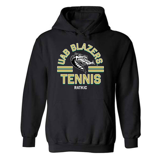 UAB - NCAA Women's Tennis : Enya Ratkic - Classic Fashion Shersey Hooded Sweatshirt-0