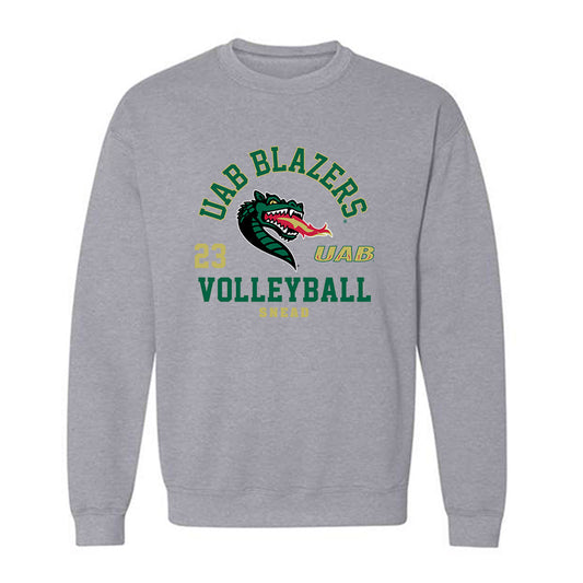 UAB - NCAA Women's Volleyball : Summer Snead - Classic Fashion Shersey Crewneck Sweatshirt