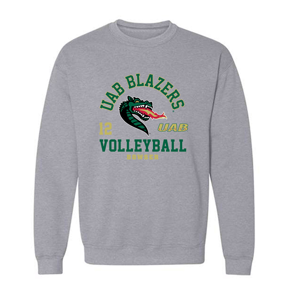 UAB - NCAA Women's Volleyball : Delaney Bowser - Classic Fashion Shersey Crewneck Sweatshirt