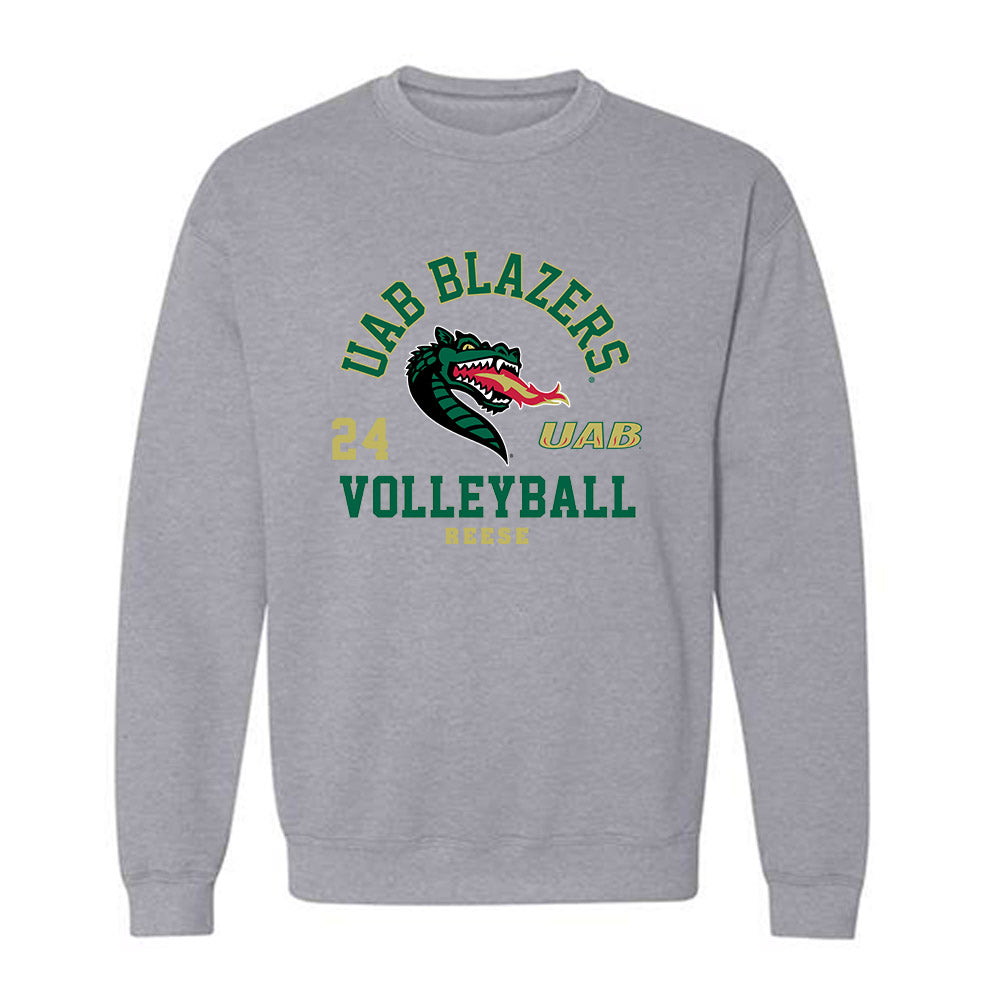 UAB - NCAA Women's Volleyball : Mia Reese - Classic Fashion Shersey Crewneck Sweatshirt