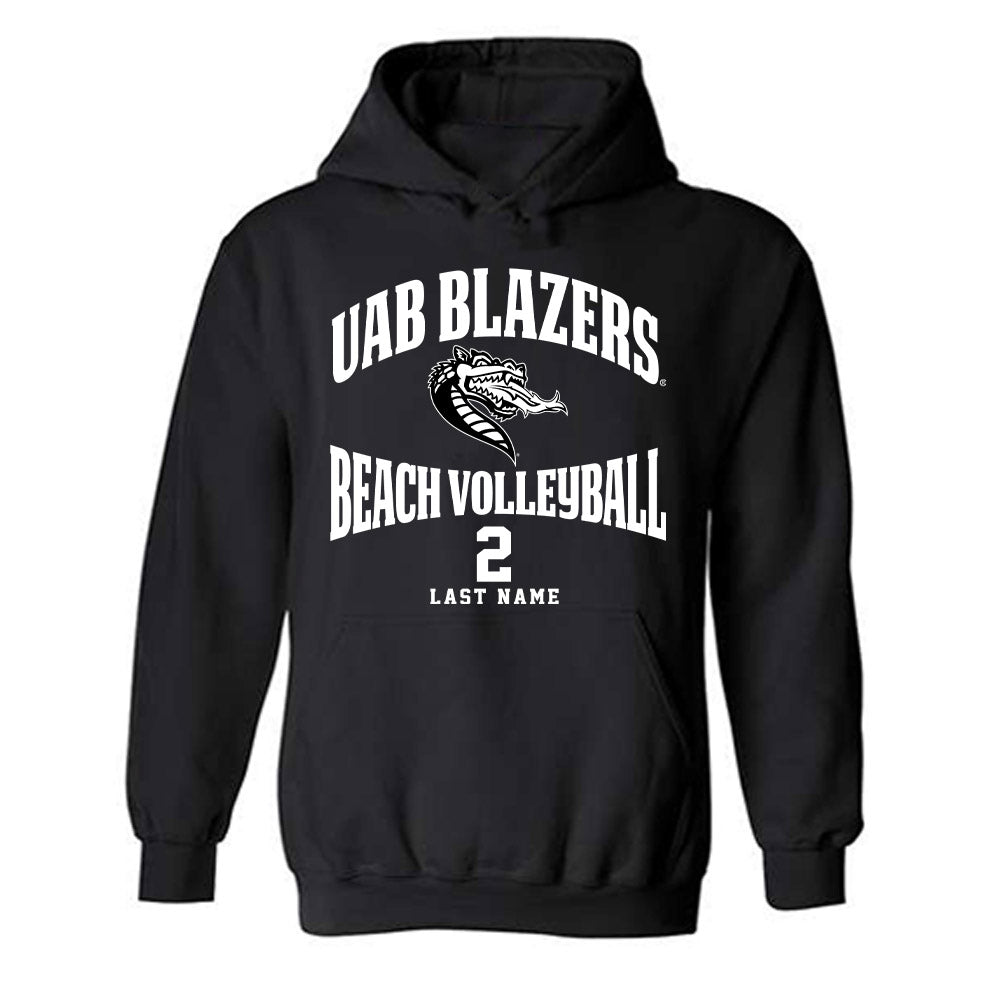 UAB - NCAA Beach Volleyball : Olivia Stant - Classic Fashion Shersey Hooded Sweatshirt-0