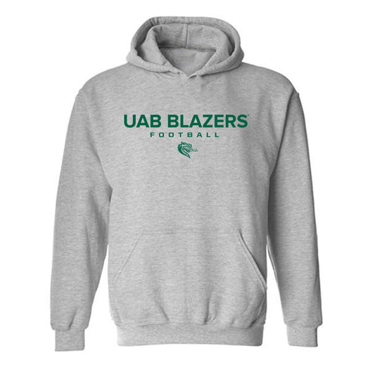 UAB - NCAA Football : Perry Fisher - Classic Shersey Hooded Sweatshirt-0