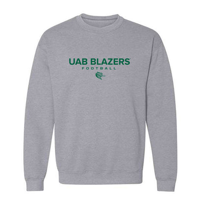 UAB - NCAA Football : Ch Burge - Classic Shersey Crewneck Sweatshirt-0