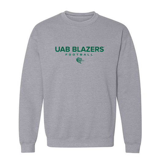 UAB - NCAA Football : Zach Johnson - Classic Shersey Crewneck Sweatshirt-0