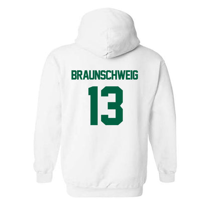 UAB - NCAA Baseball : Logan Braunschweig - Classic Shersey Hooded Sweatshirt-1