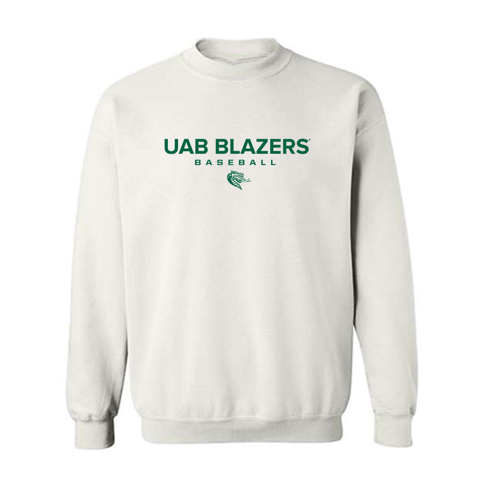 UAB - NCAA Baseball : Brooks House - Classic Shersey Crewneck Sweatshirt