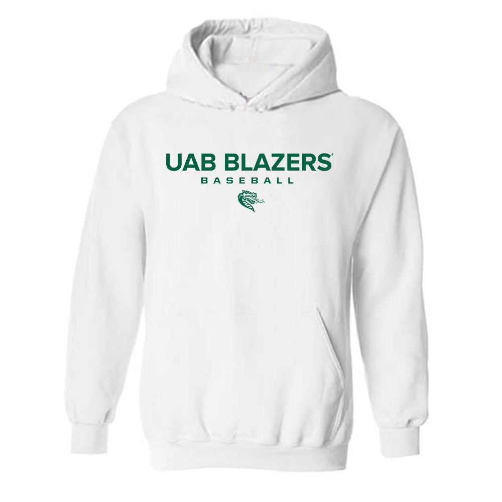 UAB - NCAA Baseball : Braxton Brooks - Classic Shersey Hooded Sweatshirt-0