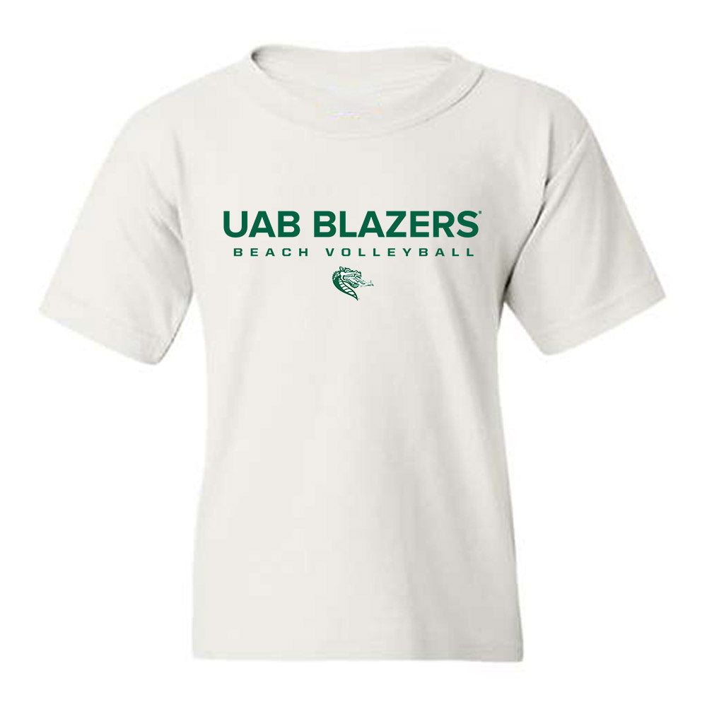 UAB - NCAA Beach Volleyball : Olivia Stant - Classic Shersey Youth T-Shirt-0