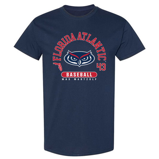 FAU - NCAA Baseball : Max Martzolf - T-Shirt