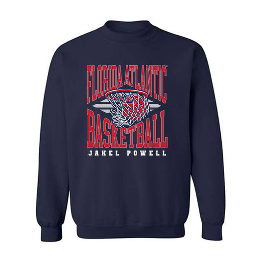 FAU - NCAA Men's Basketball : Jakel Powell - Crewneck Sweatshirt Classic Fashion Shersey