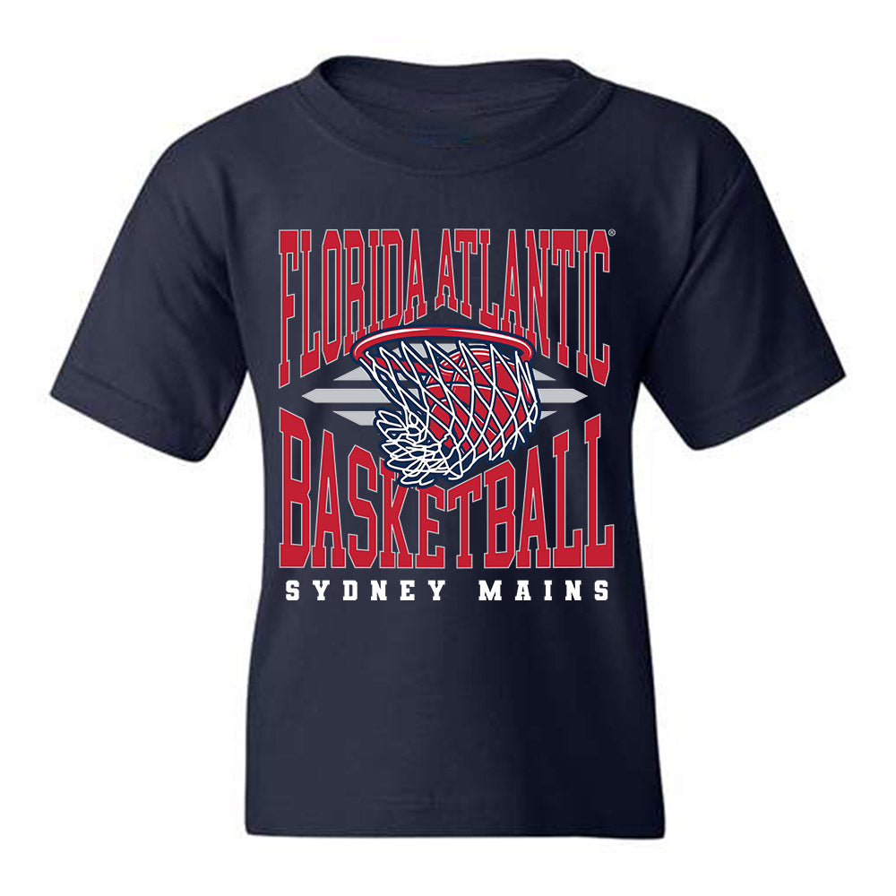 FAU - NCAA Women's Basketball : Sydney Mains - Classic Fashion Shersey Youth T-Shirt